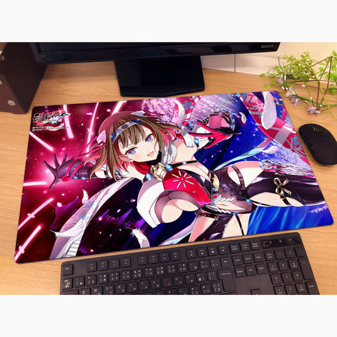 『シノビマスター 閃乱カグラ NEW LINK』ラバーマット (鴇/盛・伝説爆乳祭・参)